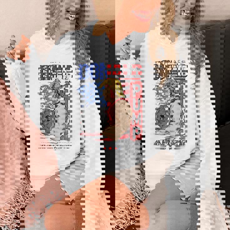 Trump Donald Pump Make Americatrong Again パーカー