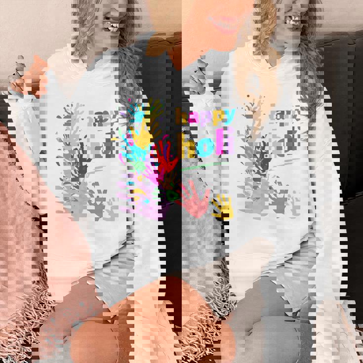 Vibrant Happy Holi パーカー