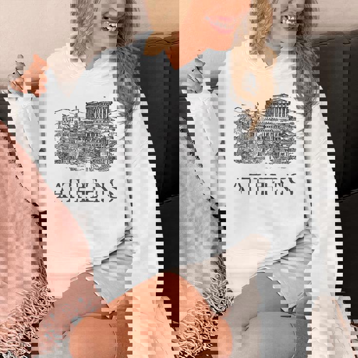 アテネギリシャ-ギリシャのお土産-アテネ パーカー