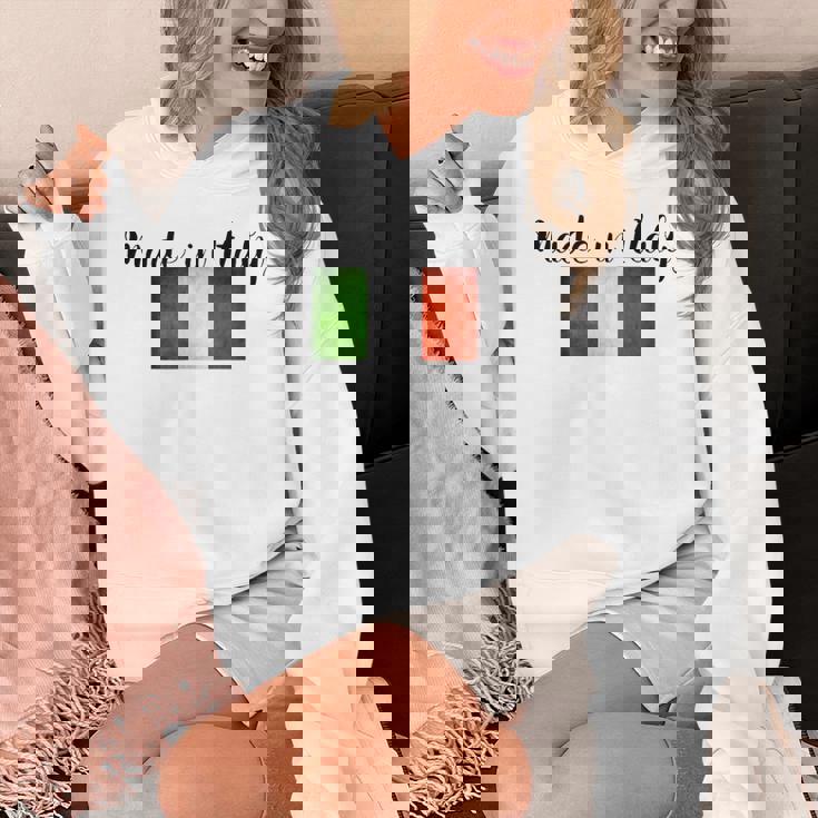 イタリア製イタリア国旗シャツ。 パーカー