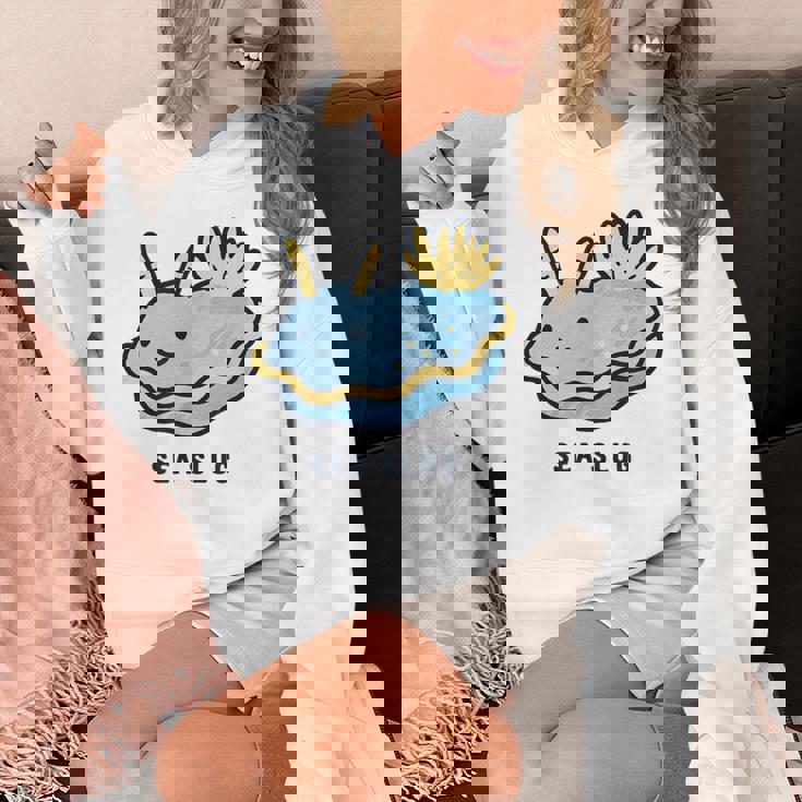 ウミウシ 海牛ealug イラスト ゆるい 簡単 おもしろ かわいい 動物 人気 海洋生物 パーカー