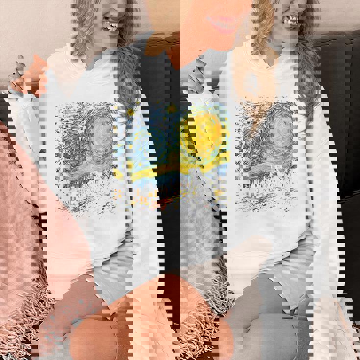 カエル 星月夜 面白い カエル ゴッホ 美的アート ミーム パーカー