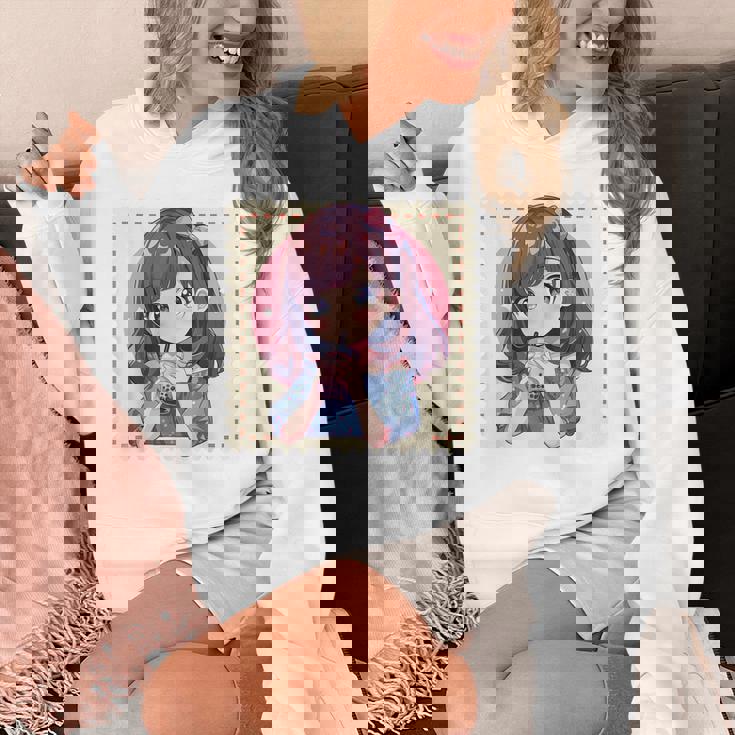 カワイイアニメ ちびガール バブルティー ボバミルク オタク パーカー