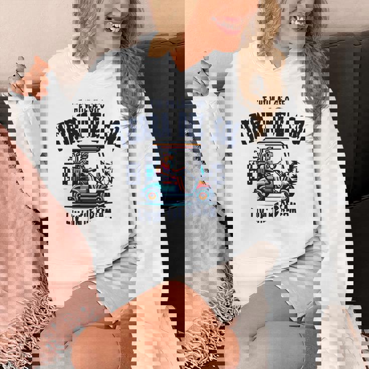 ティエラ・デル・ソルの村ゴルフカートデザイン。 長袖tシャツ パーカー