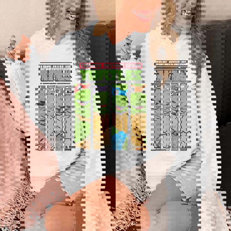 ティーンエイジ・ミュータント・ニンジャ・タートルズ フェイスパネル グラフィックtシャツ パーカー