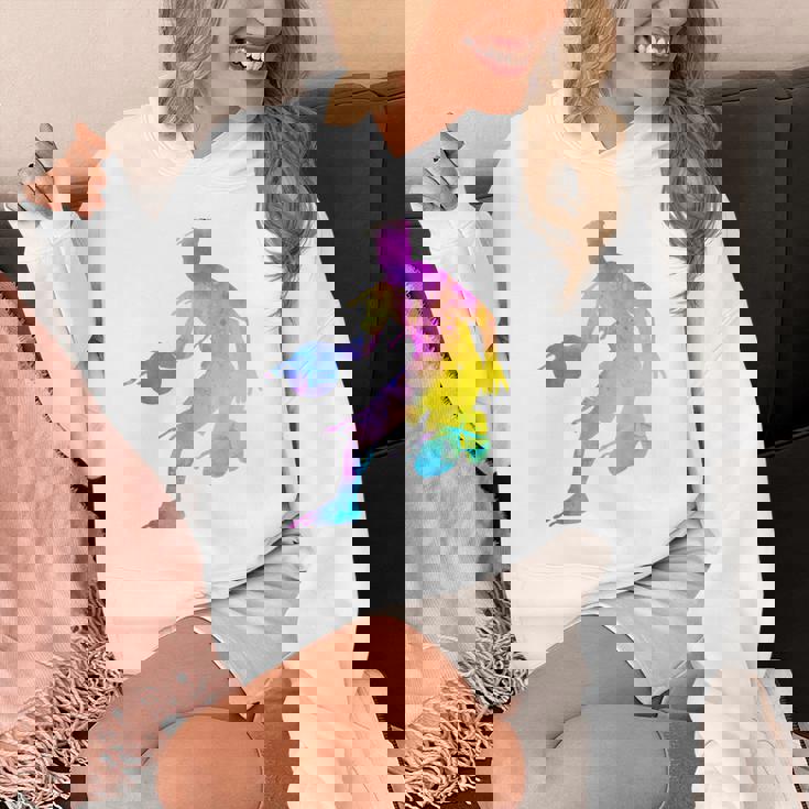 バスケットボール カラフル スプラッター ティーン ガールズ バスケットボール コーチ パーカー