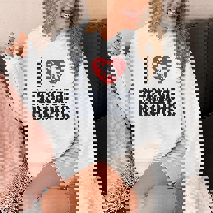 パラサウロロフスが大好き 恐竜好き パラサウロロフス パーカー