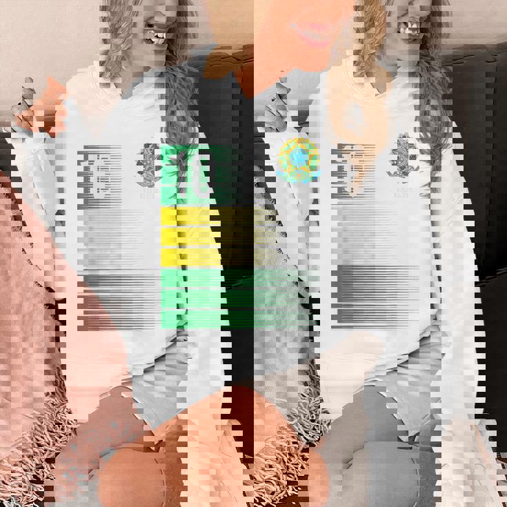 ブラジル国旗 10番 ブラジル サッカー メンズ レディース ボーイズ ガールズ キッズ パーカー