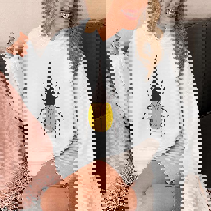 ヘラクレスオオカブト _昆虫_カブトムシ 長袖tシャツ パーカー