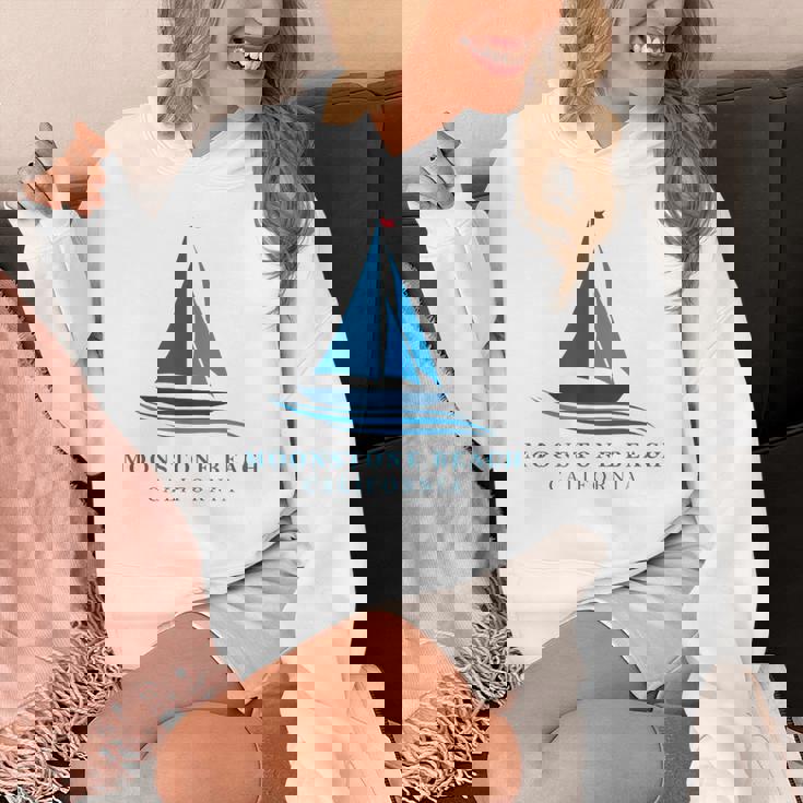 ムーンストーンビーチ カリフォルニア ヨットお土産 パーカー