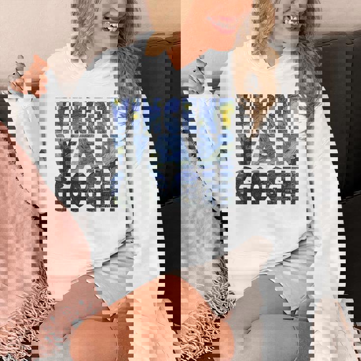 ヴィンセント・ヴァン・ゴッホ作「星月夜」 テキスト ミュージアムアート パーカー