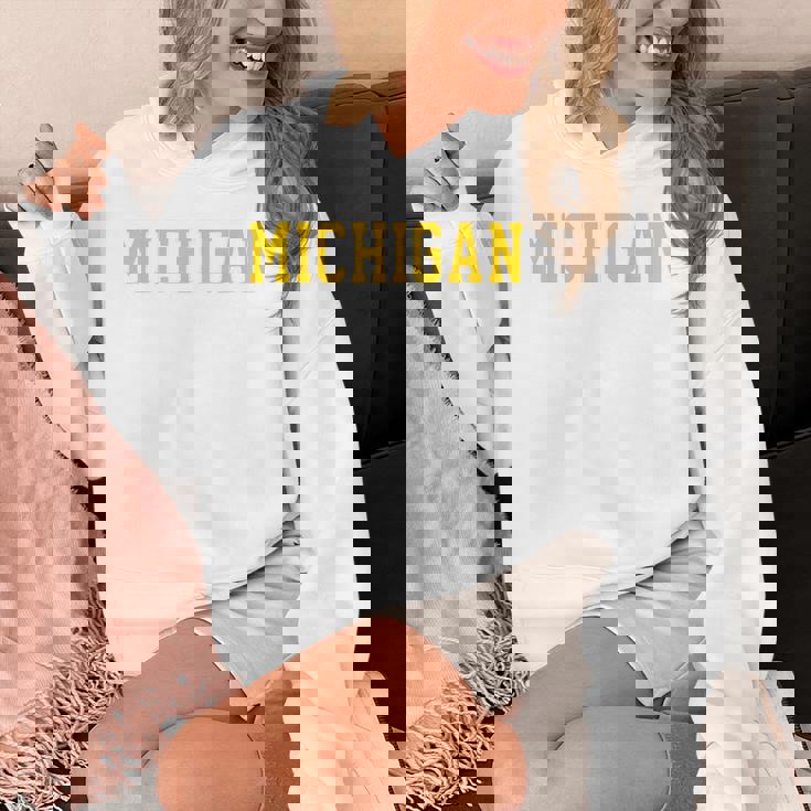 ヴィンテージ ミシガン メンズ ミシガン レディース レトロ ゴールド パーカー