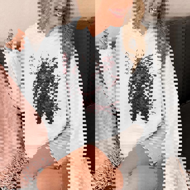 侍戦士 鬼 ダークファンタジー 日本漫画 パーカー