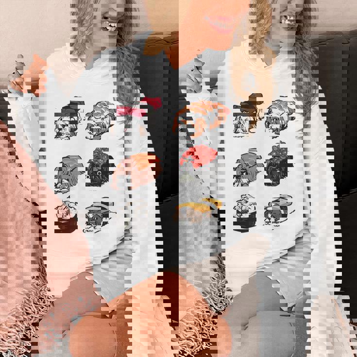 寿司シーズー パーカー