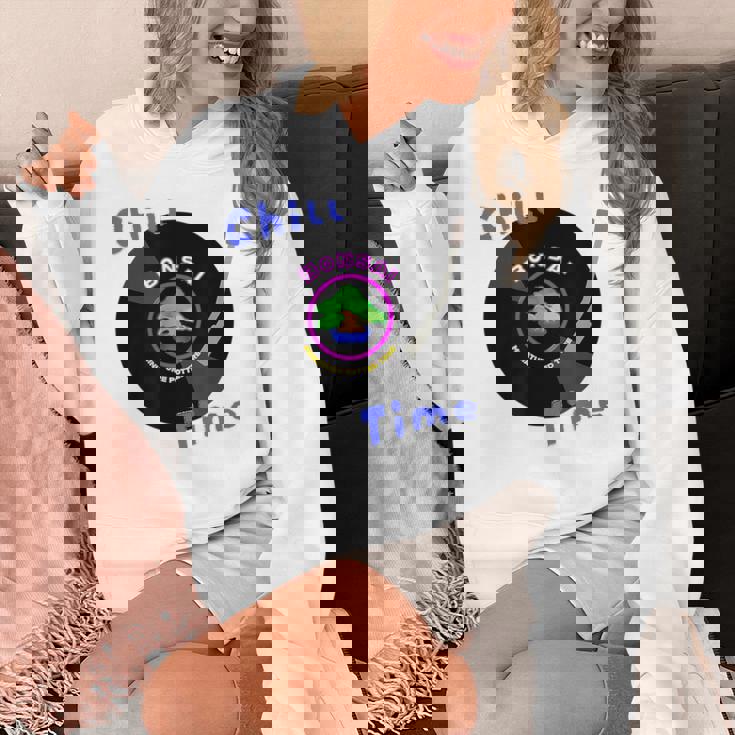 盆栽×レコード 静かに過ごすチル時間デザイン パーカー