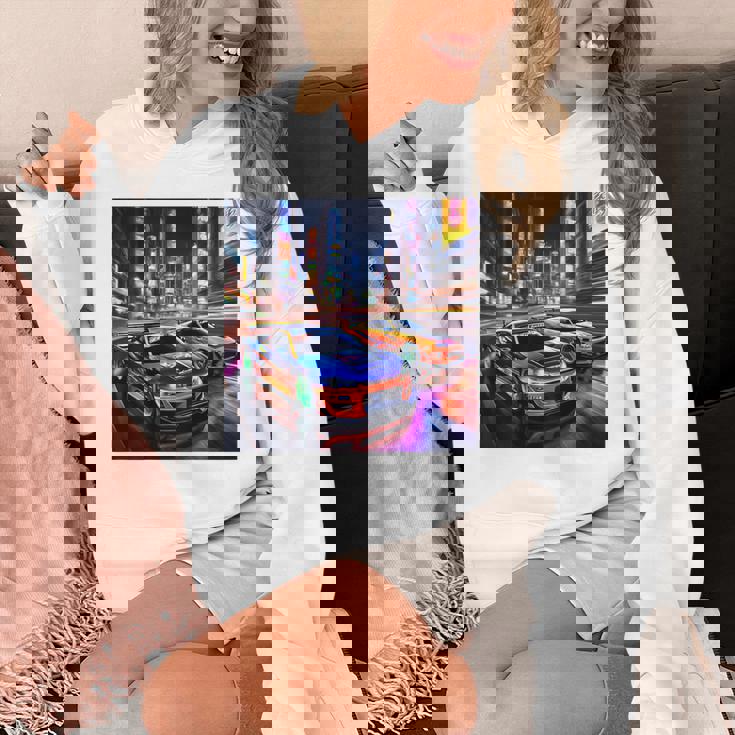 背面にjdmドリフトレーシングカー東京ドリフトスカイライン2台。 パーカー