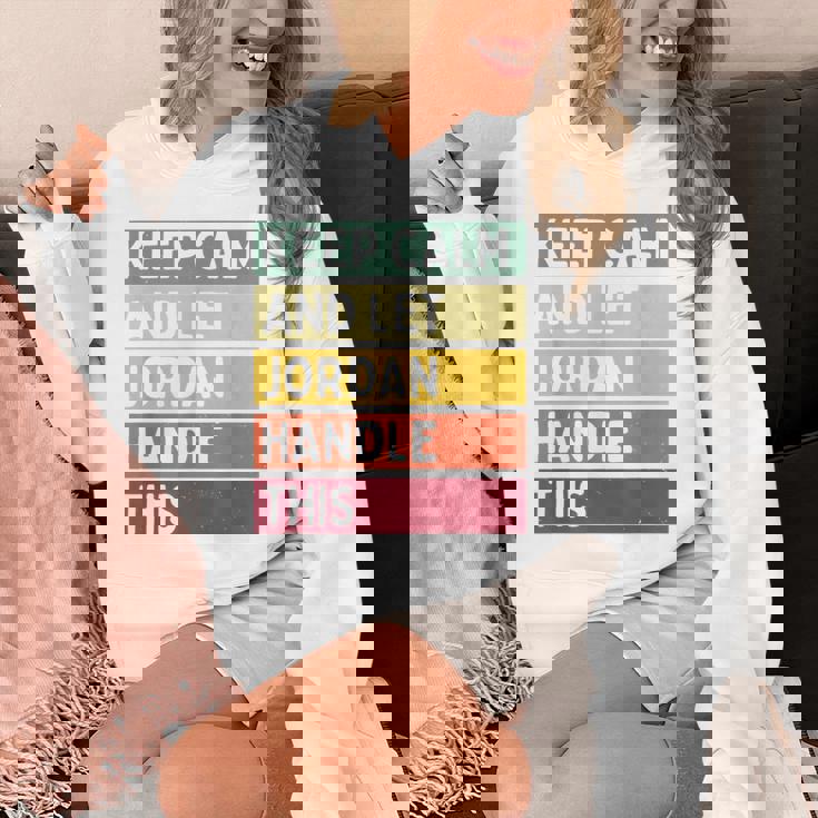 落ち着いて、ジョーダンにこの面白いレトロな引用を任せてください パーカー