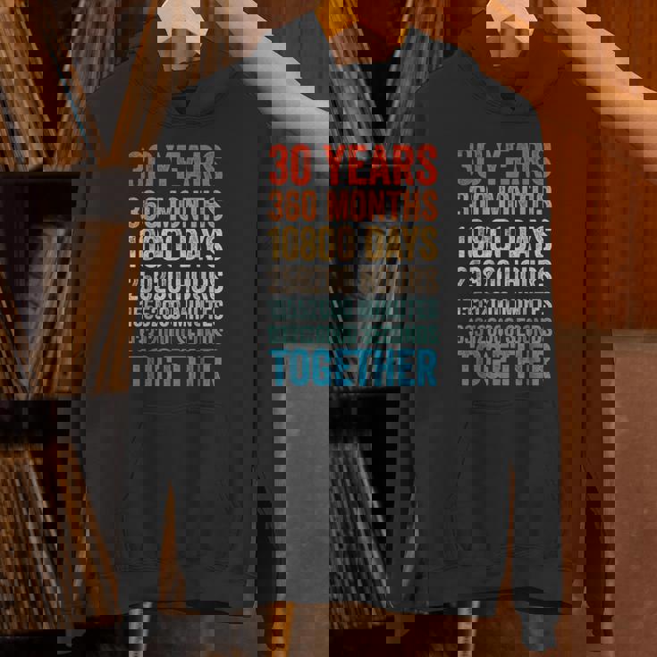 30年記念日 彼 彼女 カップル 30回目の結婚 パーカー