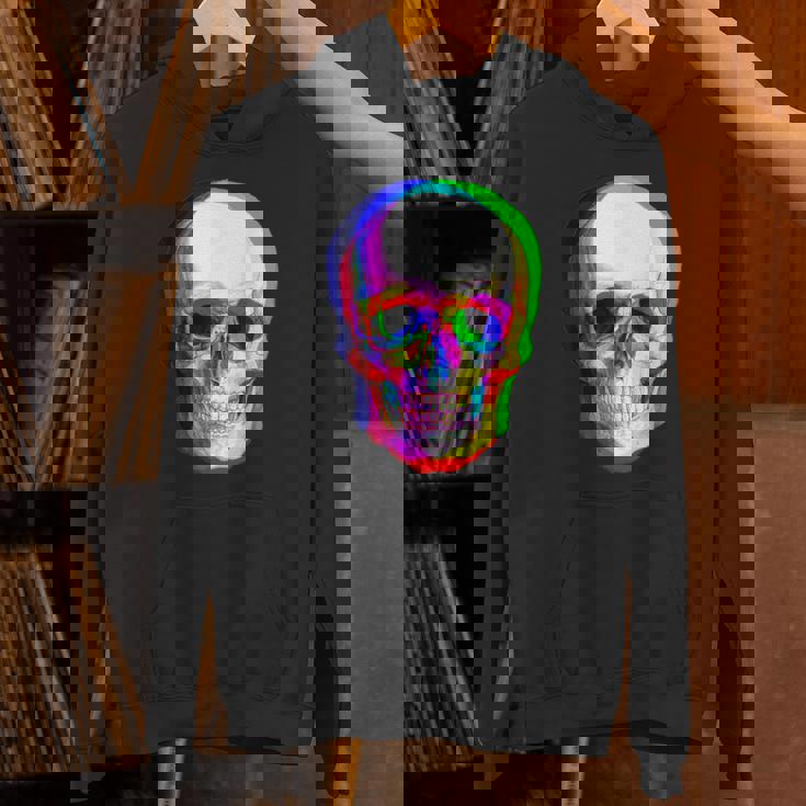 3Dスカル。 パーカー