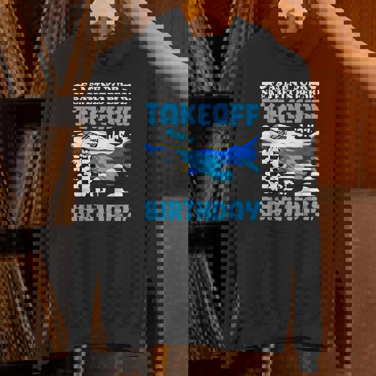 3歳の誕生日飛行機 パイロット固定シートベルト離陸飛行機 パーカー