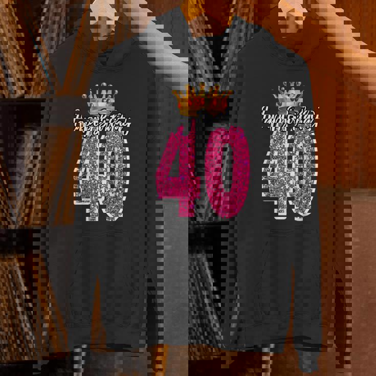 40歳 ハッピーバースデー キュート 40歳 誕生日 マッチング パーカー