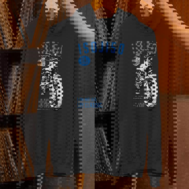 50歳 早寿お祝い 五十路 バイク好き 車好き クラシックバイク I'm Not Old I'm Classic パーカー