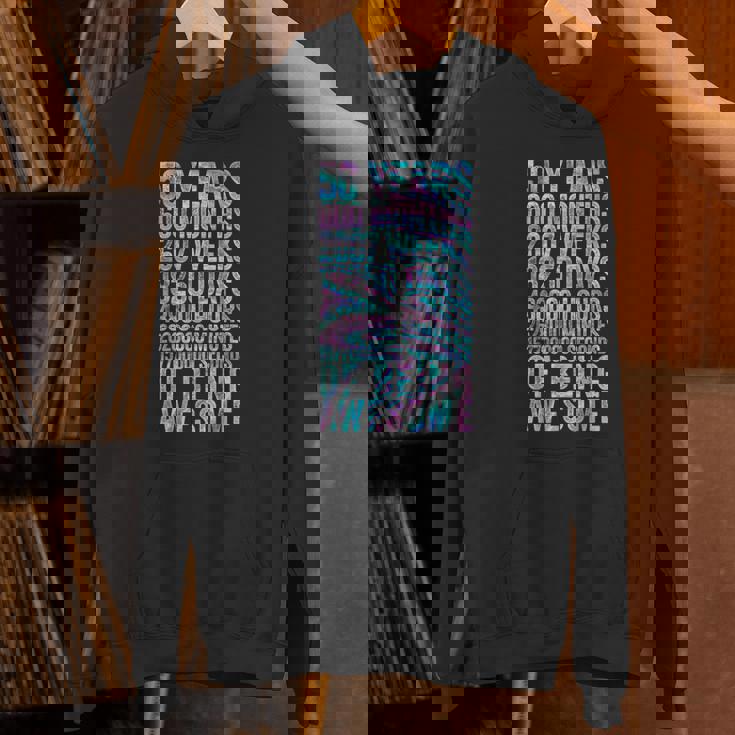 50歳の誕生日の面白いシャツ オールドメーター 面白い50歳ギフト パーカー