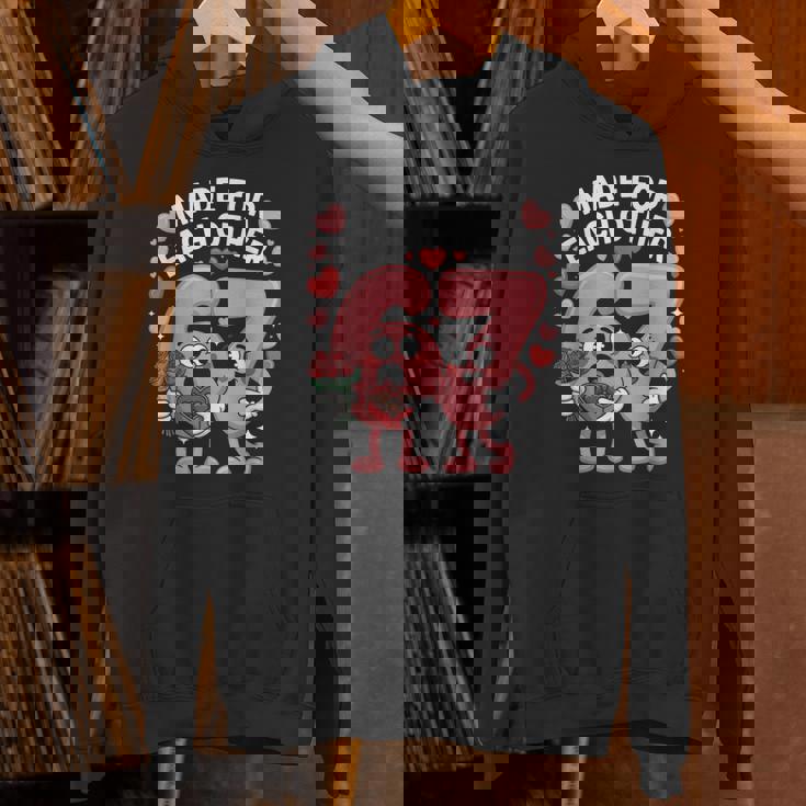 67 Six Seven Meme Gen Alpha Valentines Day Coquette Bow Unisex Hoodie