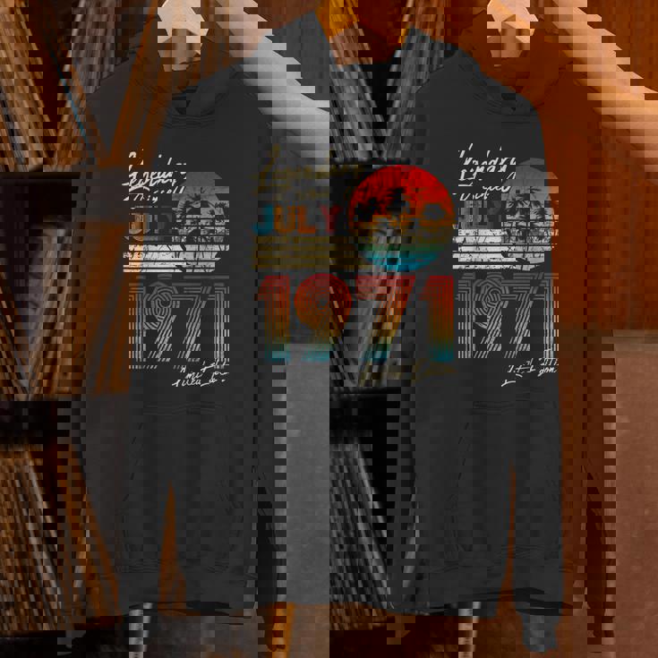 7月誕生日ギフト50年ヴィンテージ1971年生まれ。 パーカー