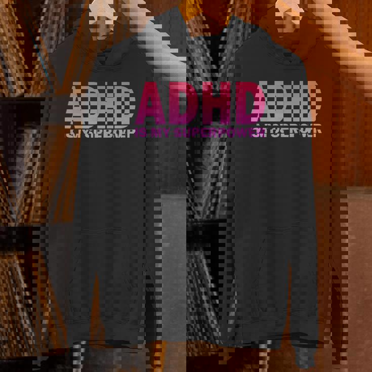 Adhdは私の超能力adhd意識セロトニン陽性 パーカー