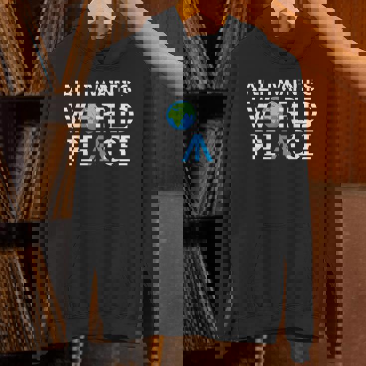 All I Want Is World Peace Earth Day パーカー