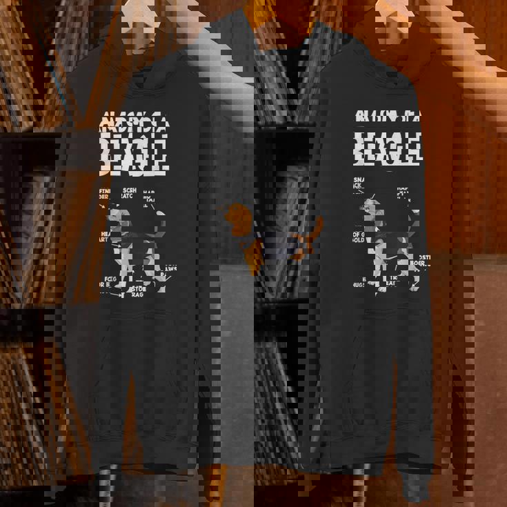 Anatomy Of A Beagle ファニービーグル パーカー