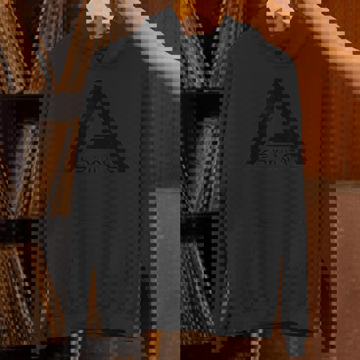 Async Backroom Pixels Research パーカー