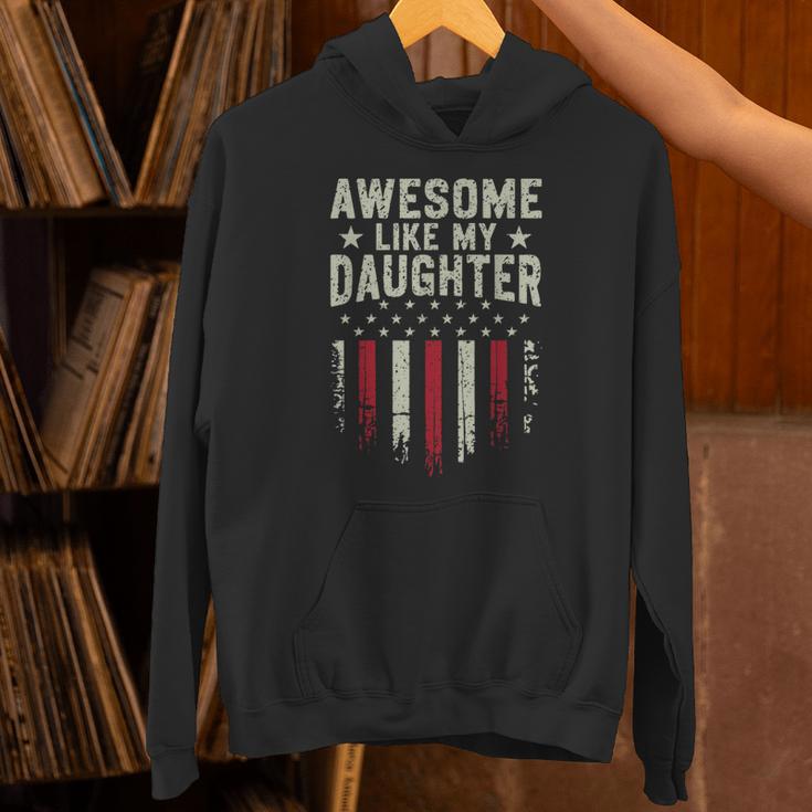 Awesome Like My Daughter Dad Fathers Day Hoodie