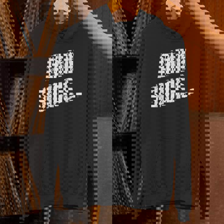 Awwhucksトウモロコシ好き 面白いことわざグラフィック パーカー