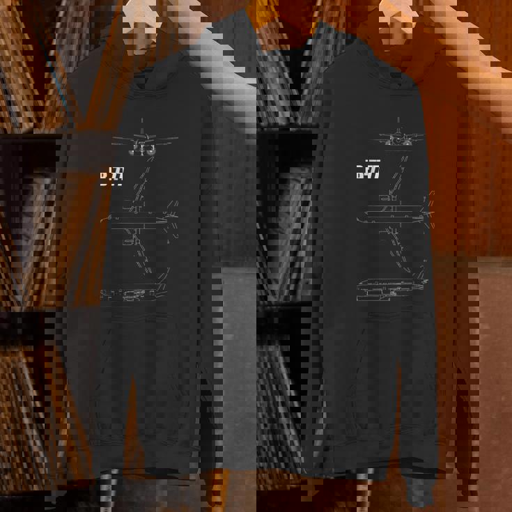 B-777 航空機設計図 パーカー