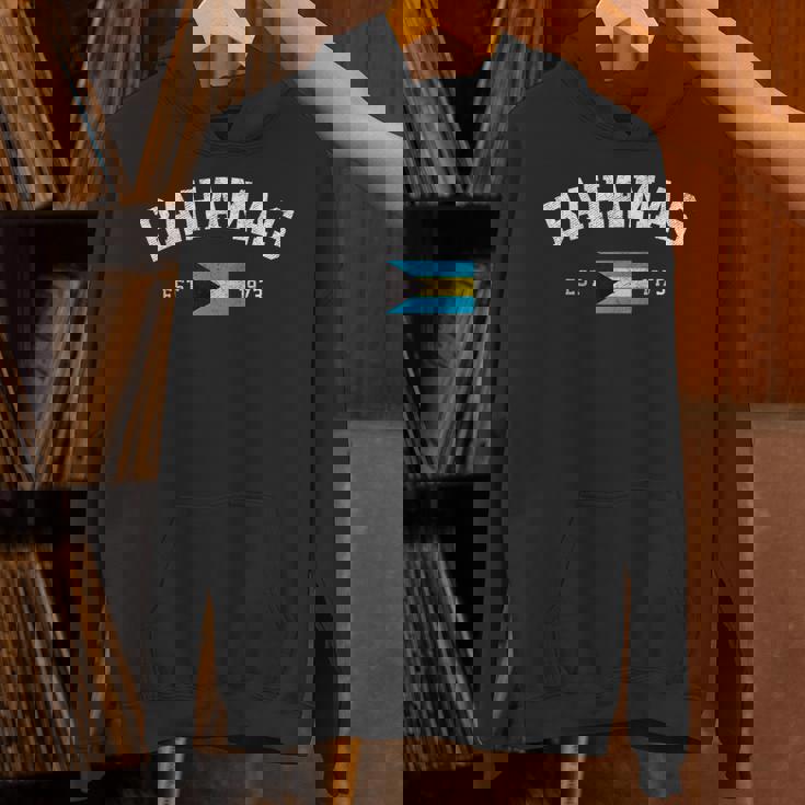 Bahamas Est 1973 Bahamian Flag Independence Day Unisex Hoodie