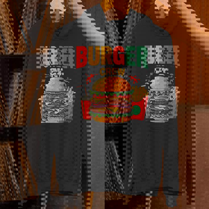 Berger Crew Hamburger Cheeseburger Fast Food Lovers パーカー