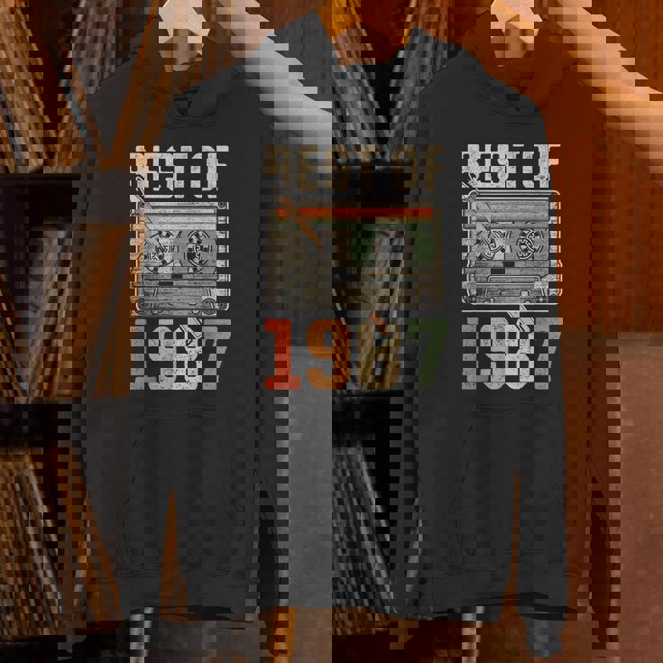 Best Of 1987 オールド・カセット 39歳の誕生日 レトロ パーカー