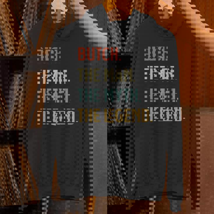 Butch The Man Myth And Legend ファニーネーム カスタマイズ可 パーカー