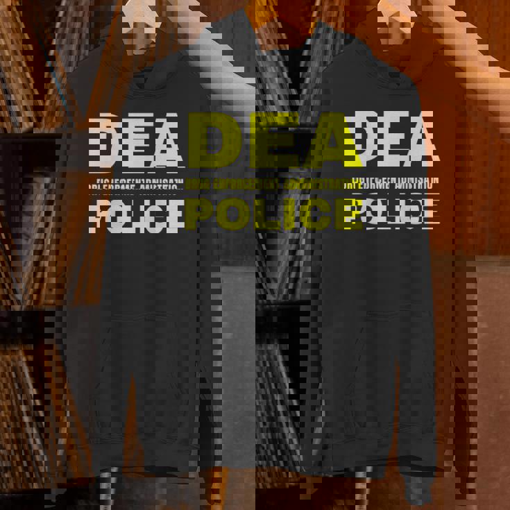 Dea 警察官 麻薬取締局 フロントプリント 長袖tシャツ パーカー