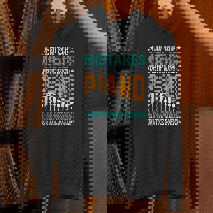 I Don't Make Mistakes When Playing A Piano パーカー