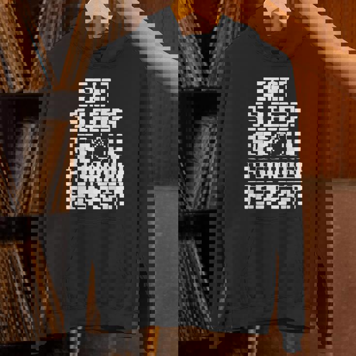 Eatleep Grow A Garden Repeat 面白い ガーデニング ゲーム パーカー