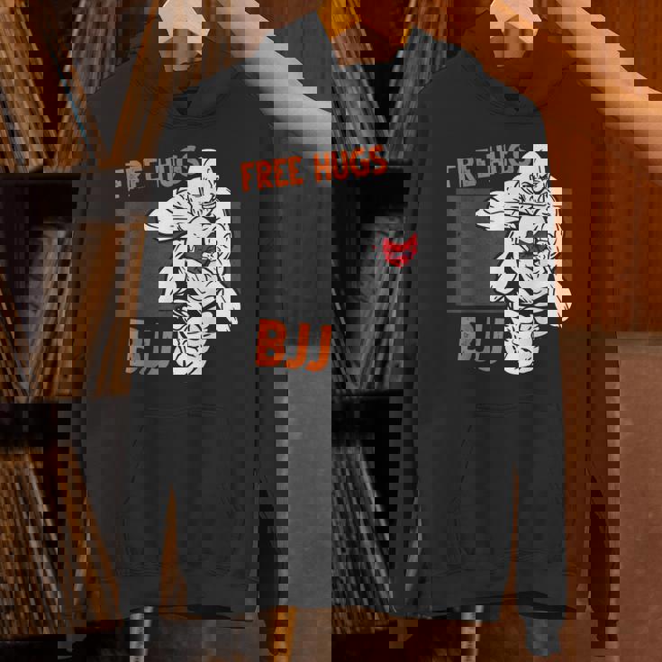 Free Hugs ブラジリアン柔術 Bjj 格闘技 面白い総合格闘技 パーカー