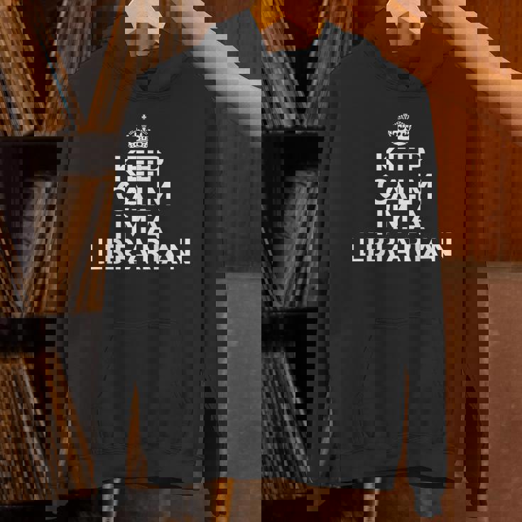 Librarian Keep Calm I'm A Librarian パーカー