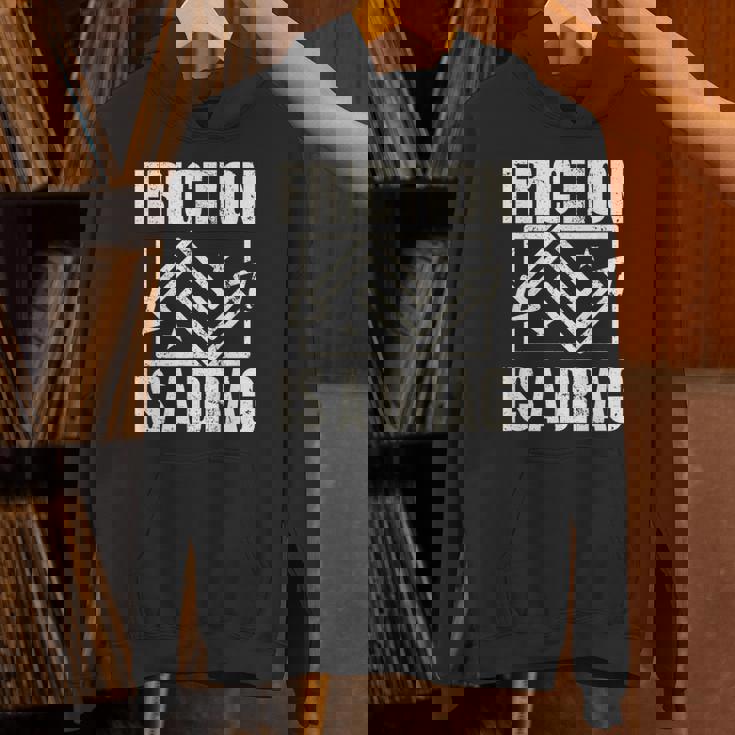 Physics Friction Is A Drag Punパーカー