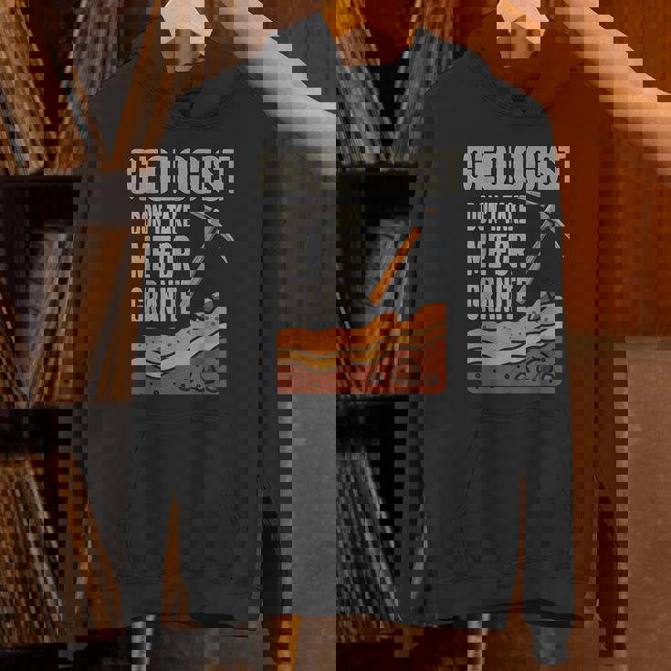 Geologist Don't Take For Granite パーカー