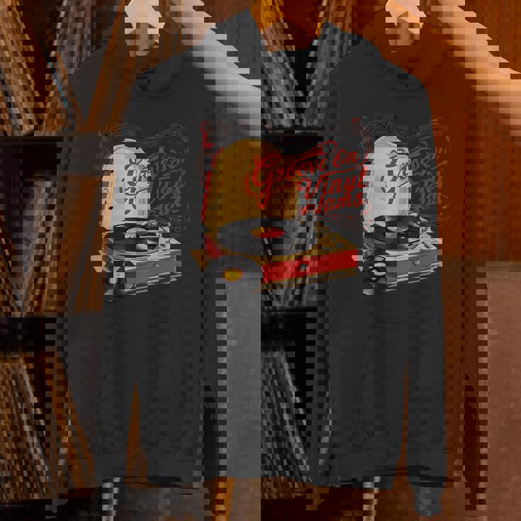 Groove On レトロビニールジャム、レトロビニールレコード パーカー