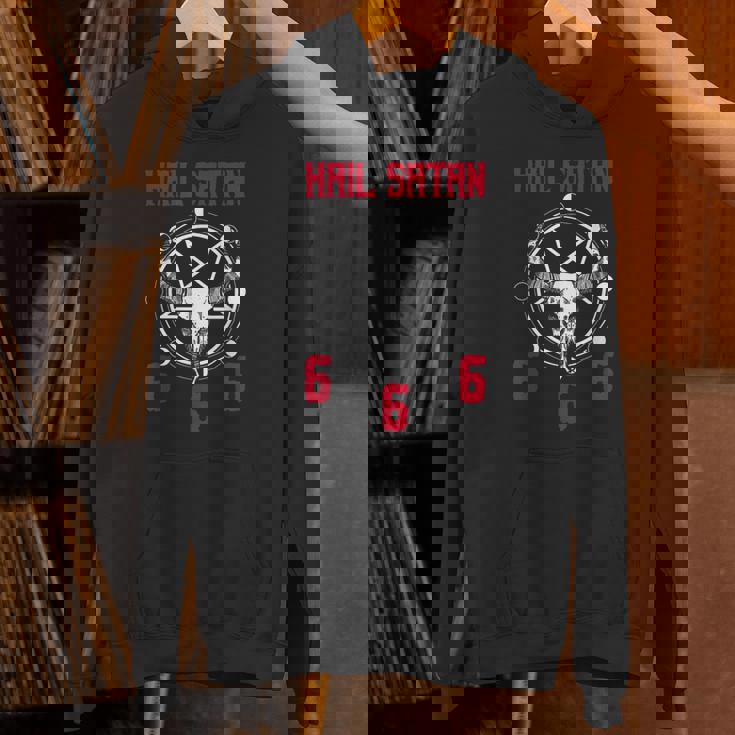 Hailatan 666 バフォメット ペンタグラム ルシファー オカルトサタニック パーカー