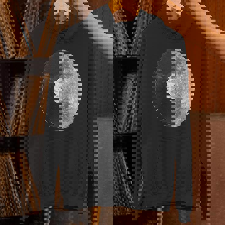 Half Mooninyl Record – Music Lover Lunar Graphic パーカー